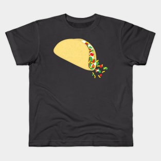 Taco Spilling Kids T-Shirt